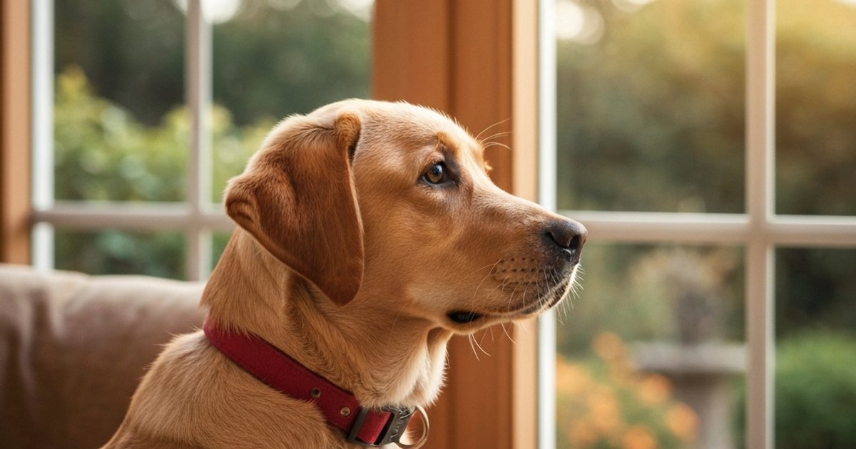 Golden Retriever recovering from ACL surgery running in a park