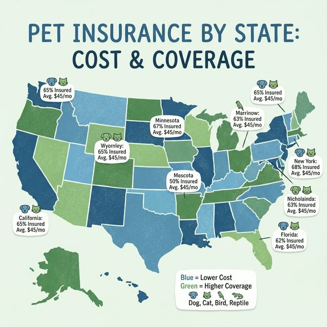California state with pet insurance documents