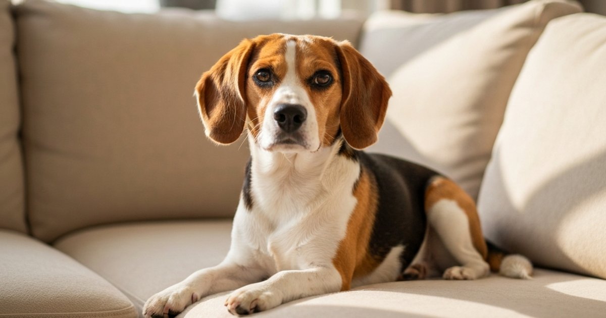 Adorable puppy looking at pet insurance documents