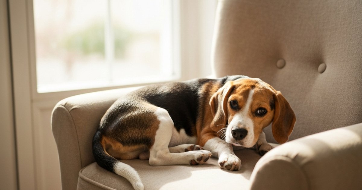 Veterinarian check-up on a happy golden retriever.