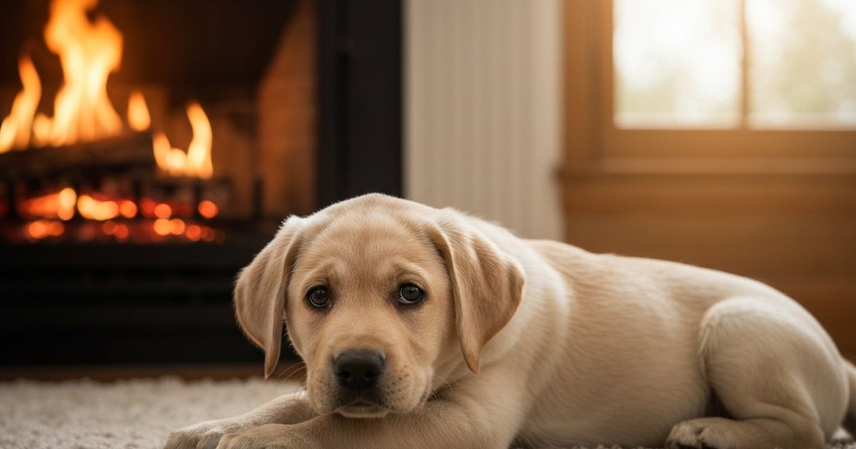 X-ray of dog stomach with foreign object