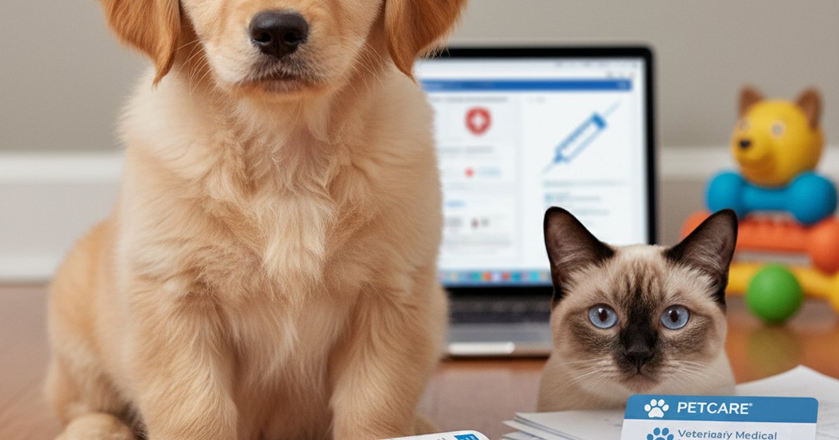 A guilty-looking dog sitting next to a chewed-up prescription pill bottle on the floor