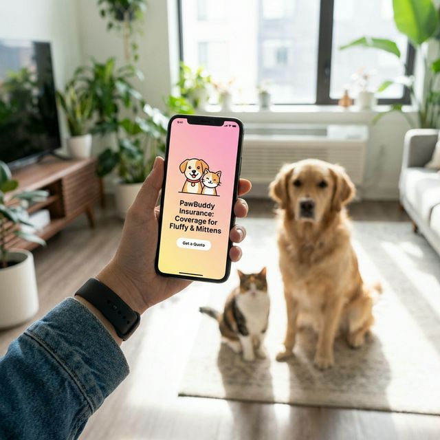 Lemonade Pet Insurance app on smartphone