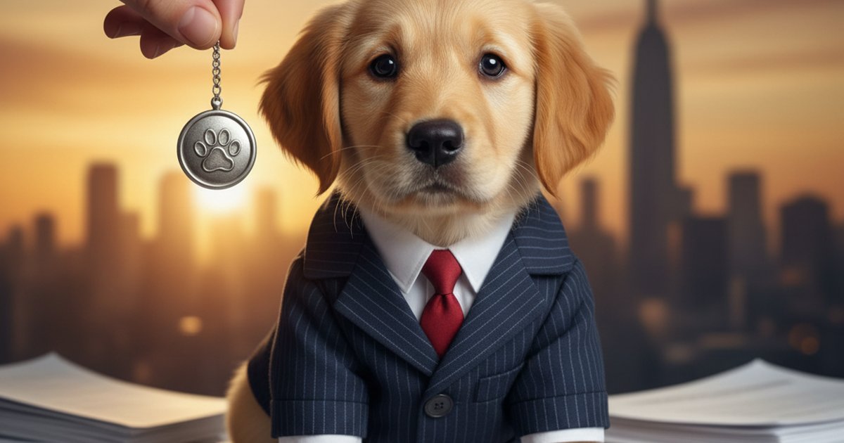 A stressed pet owner looking at a veterinary bill in a hospital waiting room