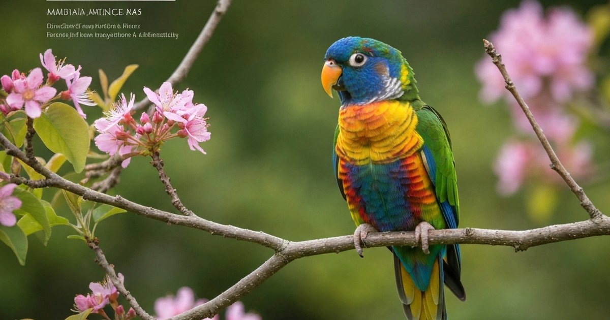 Scarlet Macaw preening