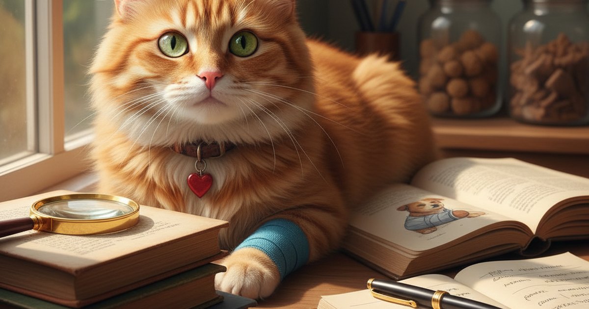 Veterinarian examining a dog's medical history on a tablet